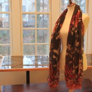 Lafayette Collection Floral Print Scarf
